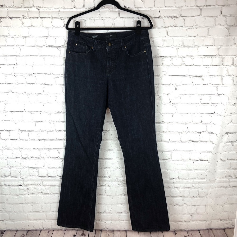 Nine West Blue Jeans Bootcut Westend Fit D…